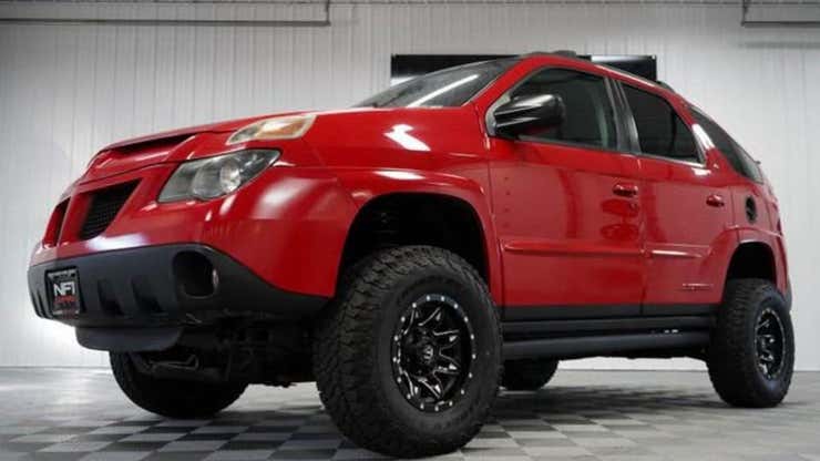 Image for Don't Be Fooled, This Lifted Pontiac Aztek Isn't Worth $13,000