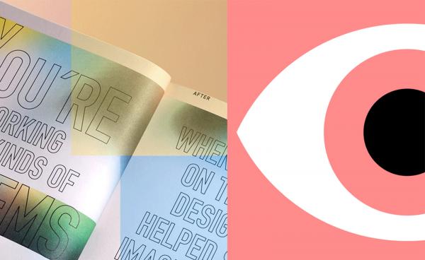 AIGA Eye on Design Logo and Book