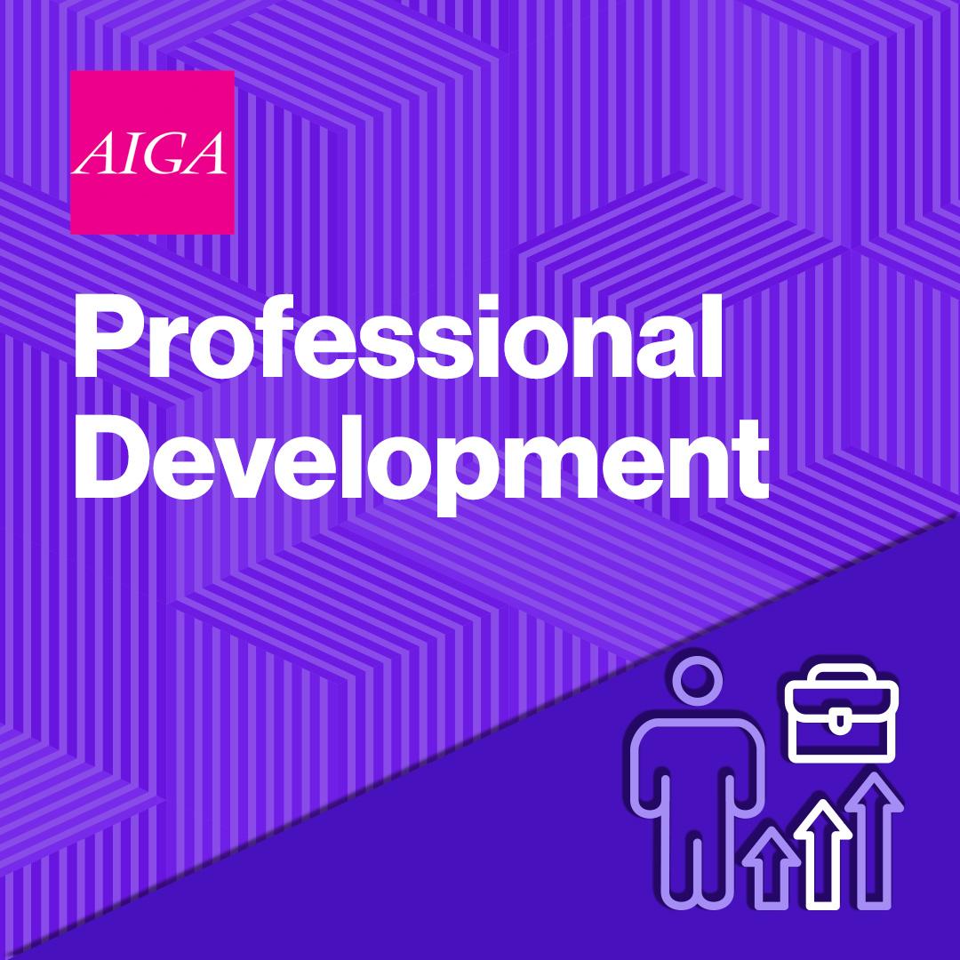 A photo for the AIGA's professional development resources