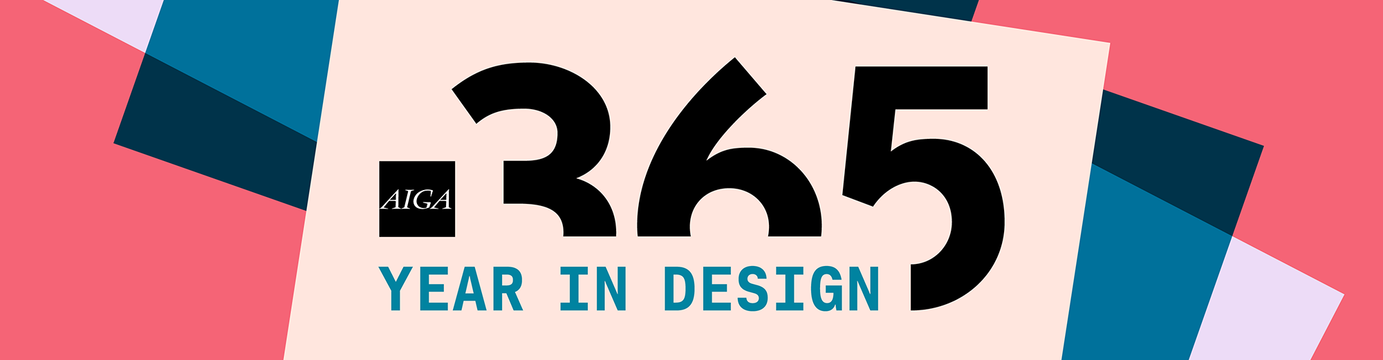 AIGA 365 Logo with text "365 A Year in Design"